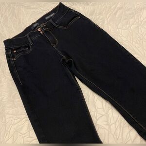 Curve Appeal High-Rise Bootcut Dark Wash Jeans
